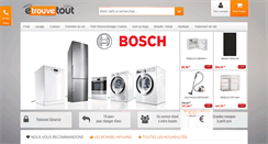 Desktop Screenshot of etrouvetout.com